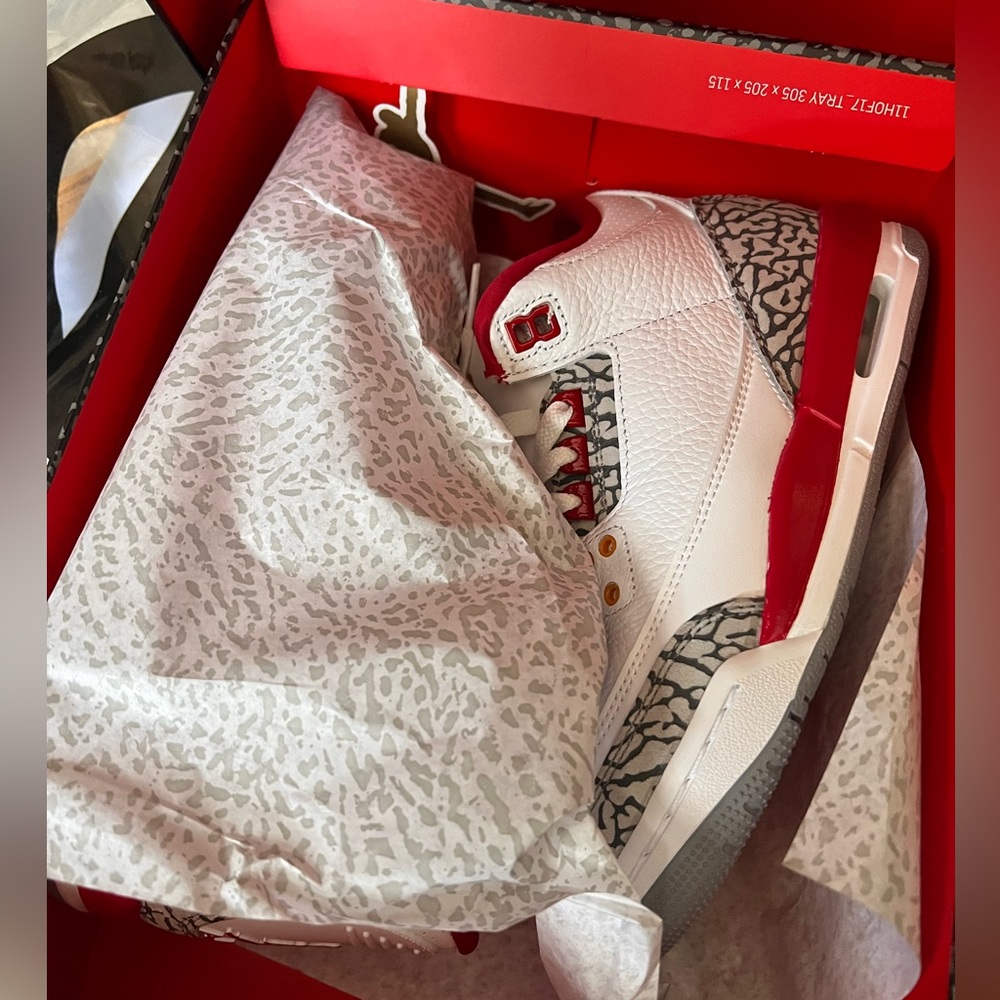 Air Jordan 3 Cardinal Red Retro